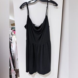 Dex Charcoal Sleeveless Romper